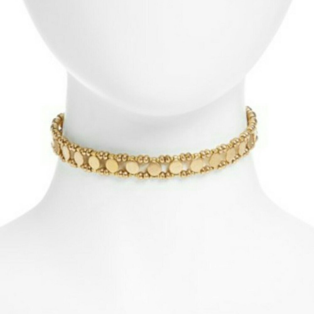 Beaded Disc Choker